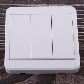 Огнестойкий трехпозиционный настенный стереовыключатель