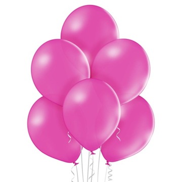 Balony pastelowe ciemny róż 25szt