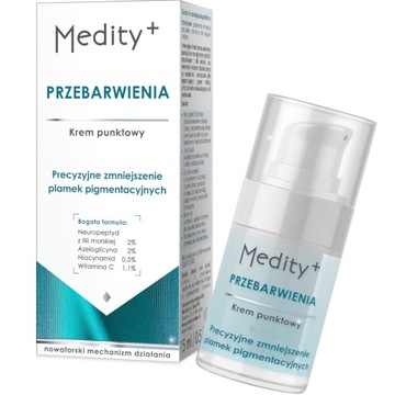 AVA MEDITY+ PRZEBARWIENIA KREM DO TWARZY NA PRZEBARWIENIA PUNKTOWY