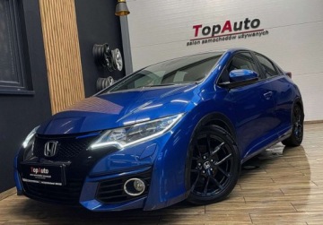 Honda Civic IX Hatchback 5d Facelifting 1.6 i-DTEC 120KM 2016 Honda Civic 1.6 DTEC 120KM gwarancja bezwypadkowy MANUALfabryczny lakier, zdjęcie 13