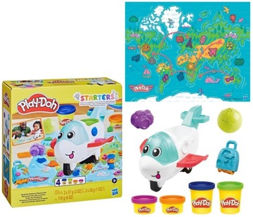 Стартовый набор PLAY-DOH Playdough Plane Little Explorer F8804