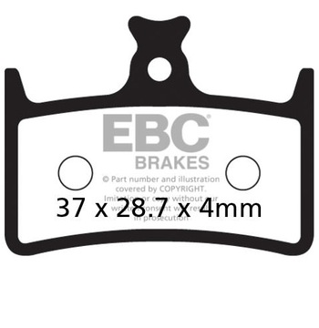 Klocki EBC CFA647 Hope RACE EVO E4 TECH 3 E4