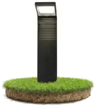 Lampa Ogrodowa Solarna Słupek Ogrodowy Stojący 57cm IP64 Mocna