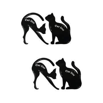 CAT LINE SZABLON DO MALOWANIA KRESEK EYELINER KOT