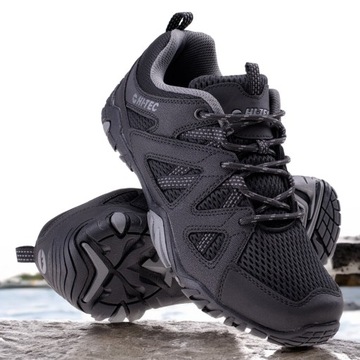 Buty hi-tec trekkingowe męskie niskie lekkie w góry oddychające obuwie 42