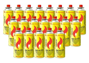 GAZ KARTUSZ NABÓJ GAZOWY DO KUCHENKI PALNIKA 400ml X20