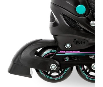 Rolki Łyżwy 2w1 RAVEN Drill Mint/Pink 38-42