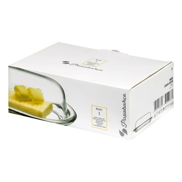 64363 МАСЛЕНКА PASABAHCE МАСЛЕНКА С КРЫШКОЙ