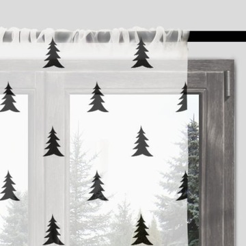 Firana WINTER wzór BN05 | skandynawskie choinki