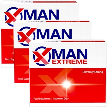 3x MAN-EXTREME MOCNA EREKCJA SILNA POTENCJA POWER