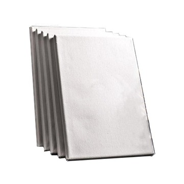 art board on plain canvas