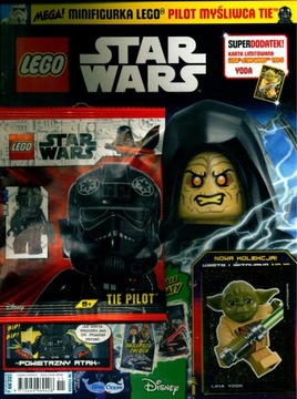 LEGO STAR WARS magazyn 11/24 + pilot myśliwca TIE