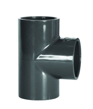 Trójnik PVC 90 50 mm
