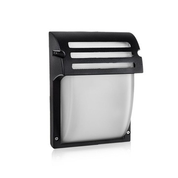 Lampa zewnętrzna ogrodowa LED czarna E27 IP44