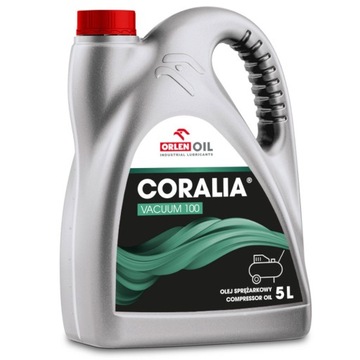 Olej Sprężarkowy do Pomp Próżniowych Orlen Oil CORALIA Vacuum 100 | 5L