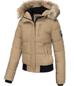 PIT BULL KURTKA DAMSKA FIRETHORN SAND L