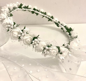 Венок причастия, венок причастия, белые точки