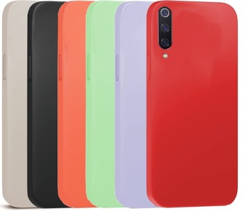 ETUI DO XIAOMI MI 9 SE SILIKON KOLOR CASE + SZKŁO