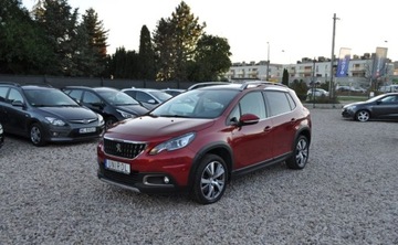 Peugeot 2008 I SUV Facelifting 1.2 PureTech 130KM 2017 Peugeot 2008 LIFT ALLURE Benzyna Klimatyzacja Panorama 1.2 Benzyna 130KM