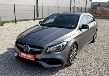 Mercedes CLA C117 Shooting Brake Facelifting AMG 2.0 45 AMG 381KM 2017 Mercedes-Benz CLA 4x4 CLA AMG 45 2.0 Benz 381 KM Salon PL 56.000 km Wars, zdjęcie 3