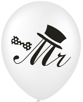 Balon z napisem Mr 18cali