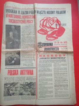 Trybuna robotnicza 143 / 1972