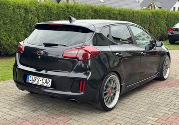 Kia Ceed II GT 5d 1.6 T-GDI 204KM 2017 Kia Ceed GT 1.6 204KM Climatronic NAVI Kamera PANO Bezwypadkowy SERWIS, zdjęcie 38