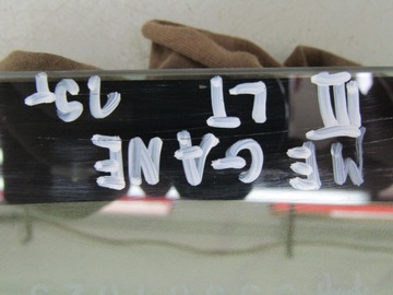 MEGANE III 15R SKLO (OKNO) DVEŘE LEVÝ ZADNÍ MALÉ