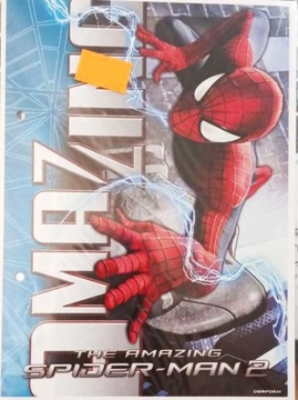 Wkład do segregatora A5 Spiderma Marvel + kolorowanki