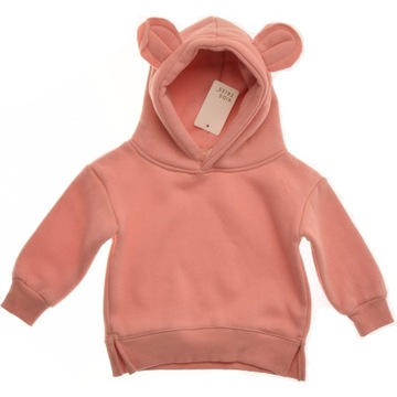 KIDS TALES bluza dziewczęca z Kapturem USZY ciepła 74 nowa
