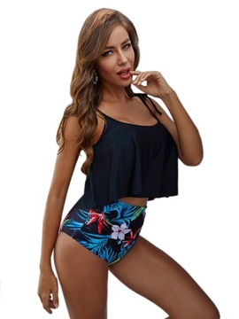 STRÓJ KĄPIELOWY BIKINI HISZPANKA wysoki stan S