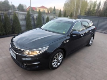 Kia Optima II Kombi 1.7 VGT CRDi 141KM 2017 KIA OPTIMA ZAREJESTROWANA AUTOMAT UDOKUMENTOWANY PRZEBIEG