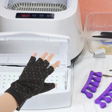 Дышащие УФ-лампочки для дизайна ногтей в виде перчаток