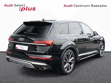 Audi Q7 II SQ7 Facelifting 4.0 TFSI 507KM 2022 Audi SQ7 4.0 TFSI 507 KM Salon Polska Gwarancja Fabryczna 4.0 Benzyna 507KM, zdjęcie 4