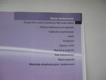 MERCEDES A Klasa 2004-2008 instrukcja obsługi W169