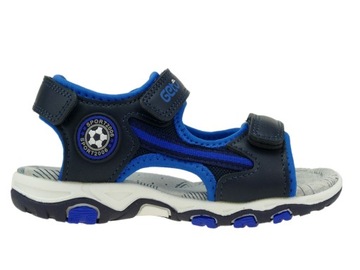 САНДАЛИИ ДЛЯ МАЛЬЧИКОВ ДЕТСКАЯ ОБУВЬ СПОРТИВНЫЕ САНДАЛИИ НА ЗАЛИВКЕ ВНУТРЕННЕЙ КОЖИ Размер 28