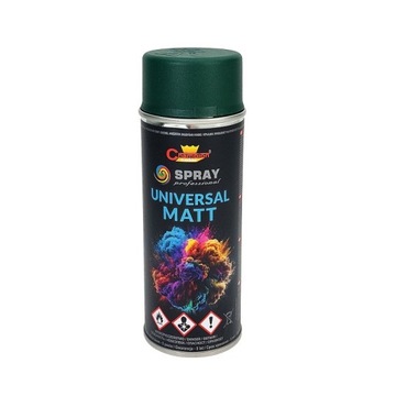 УНИВЕРСАЛЬНАЯ АЭРОЗОЛЬНАЯ КРАСКА CHAMPION MOSS GREEN MAT RAL 6005 400ML