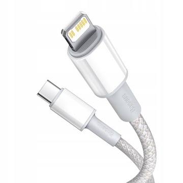 КАБЕЛЬ BASEUS USB-C TYPE-C ДЛЯ БЫСТРОЙ ЗАРЯДКИ для LIGHTNING IPHONE 20 Вт PD 2 м