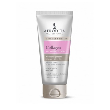 Afrodita Krem odżywczy do skóry suchej z kolagenem 150ml