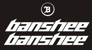 BANSHEE naklejki na rower zestaw 113A