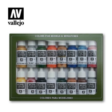 Vallejo 70101 - Zestaw 16 farb Folkstone Basics
