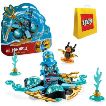 LEGO 71778 Ninjago - Smocza moc Nyi - driftowanie spinjitzu + torba LEGO!