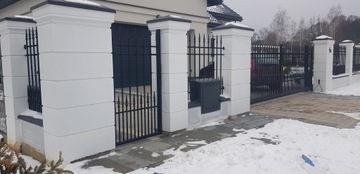 Рустовые, бетонные и дворцовые заборы