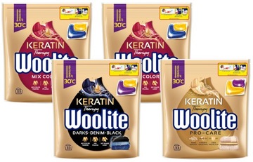 Woolite Kapsułki do prania mix Zestaw 132 sztuki