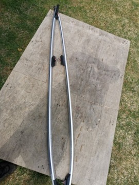 ХРОМИРОВАННЫЕ РЕЙКИ НА КРЫШУ MERCEDES W212 COMBI