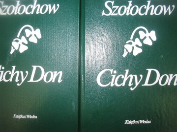 Michał Szołochow Cichy Don tom 1 i 3