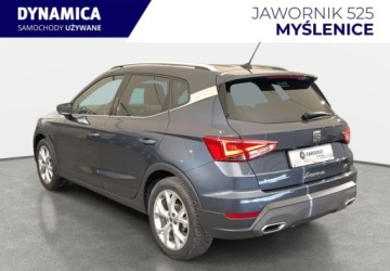 Seat Arona Crossover Facelifting 1.0 TSI 110KM 2022 Seat Arona VAT 23 FR 1.0TSI 110KM M6 20222023 r., salon PL, gwar. fabryczn, zdjęcie 4