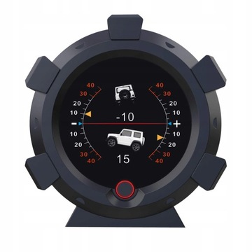 PRZECHYŁOMIERZ GPS POCHYŁOMIERZ WSKAŹNIK HUD LCD