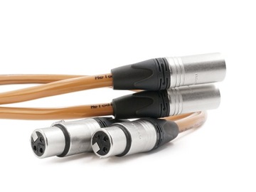 Melodika BS2X07 Brown Sugar | przewód kabel 2xXLR/2xXLR | 0,75m