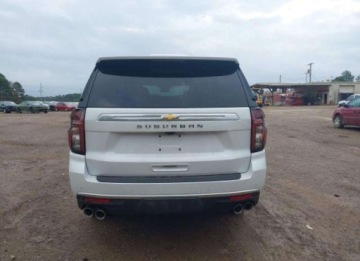 Chevrolet Suburban GMT900 2023 Chevrolet Suburban 2023, 6.2L, 4x4, HIGH COUNTRY, po gradobiciu 6.2 Benzyna, zdjęcie 6